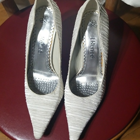 j renee white shoes